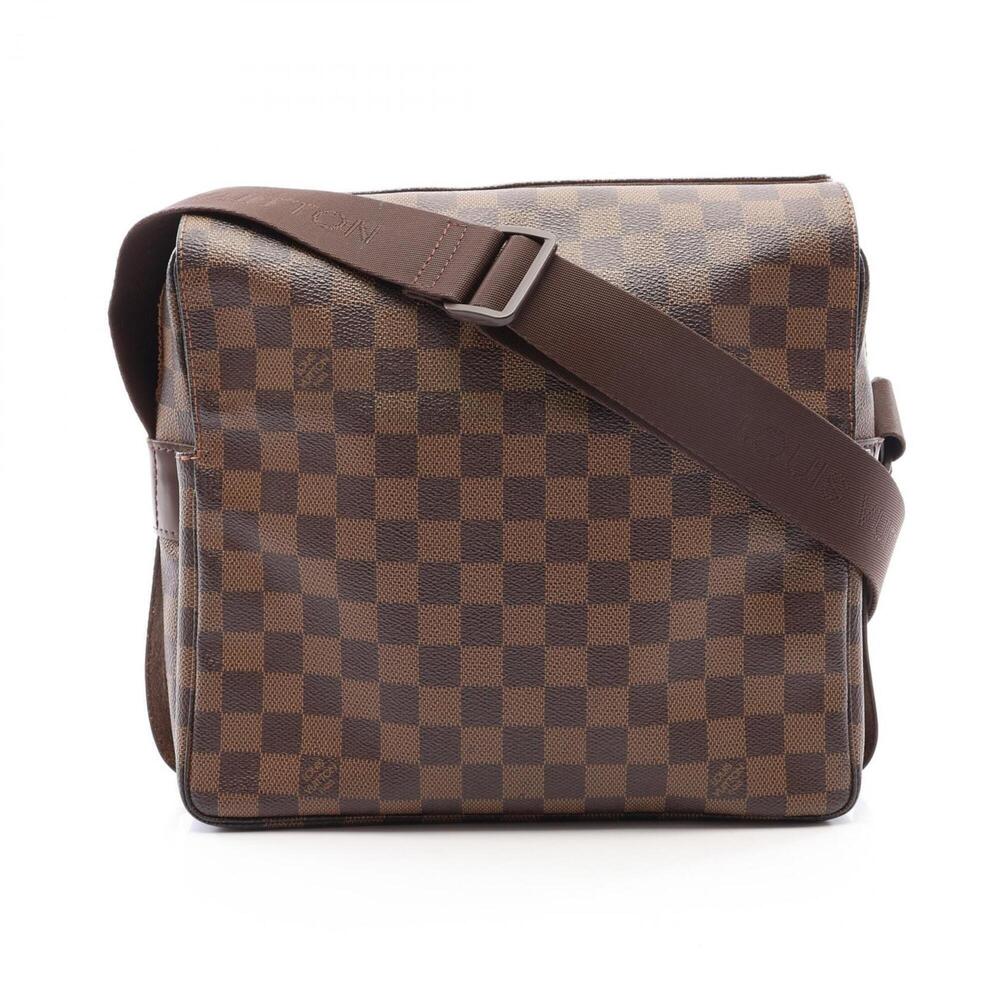 Louis Vuitton Naviglio Damier Ebene Shoulder Bag/Handbag, Coated Canvas and L...